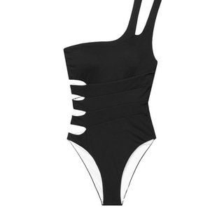 Becca One Piece Swimsuit - Reversible Black & White